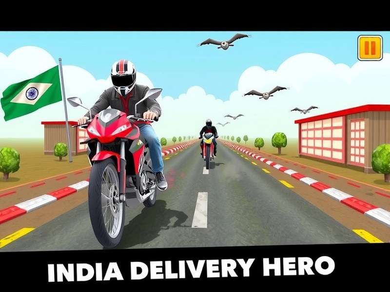 India Delivery Hero in Action India Delivery Hero Game Screenshot