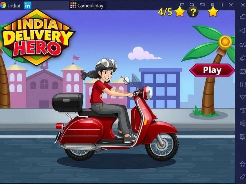 Typical Gameplay Session India Delivery Hero Gameplay